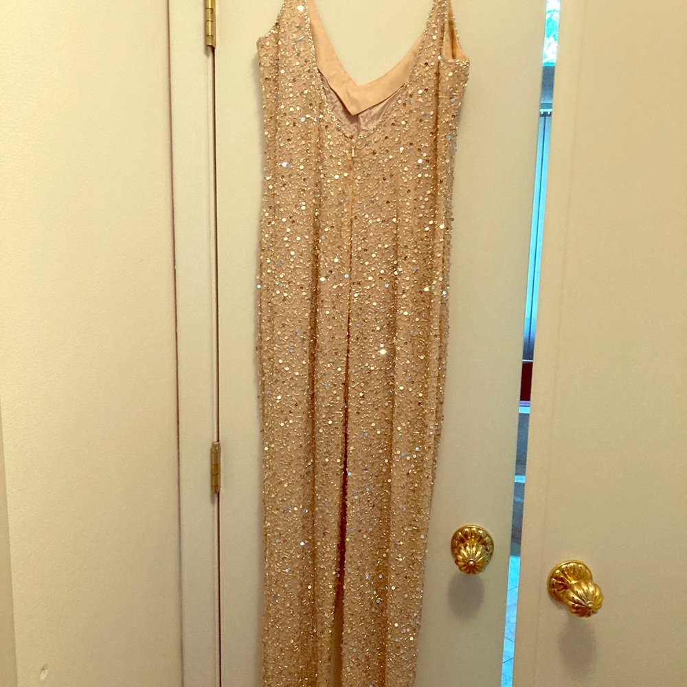 Sequined one piece jumpsuit